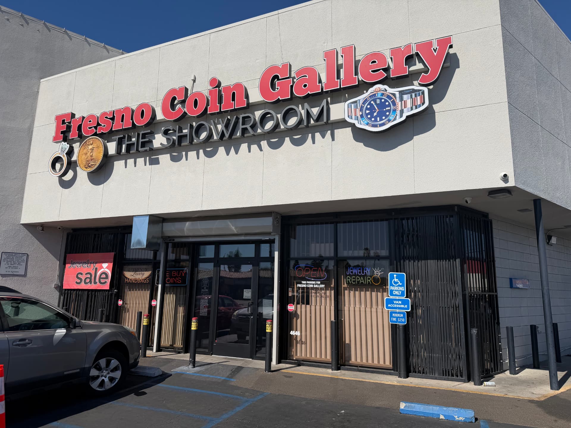 Fresno Coin Gallery Showroom - Riot Glass Security Retrofit