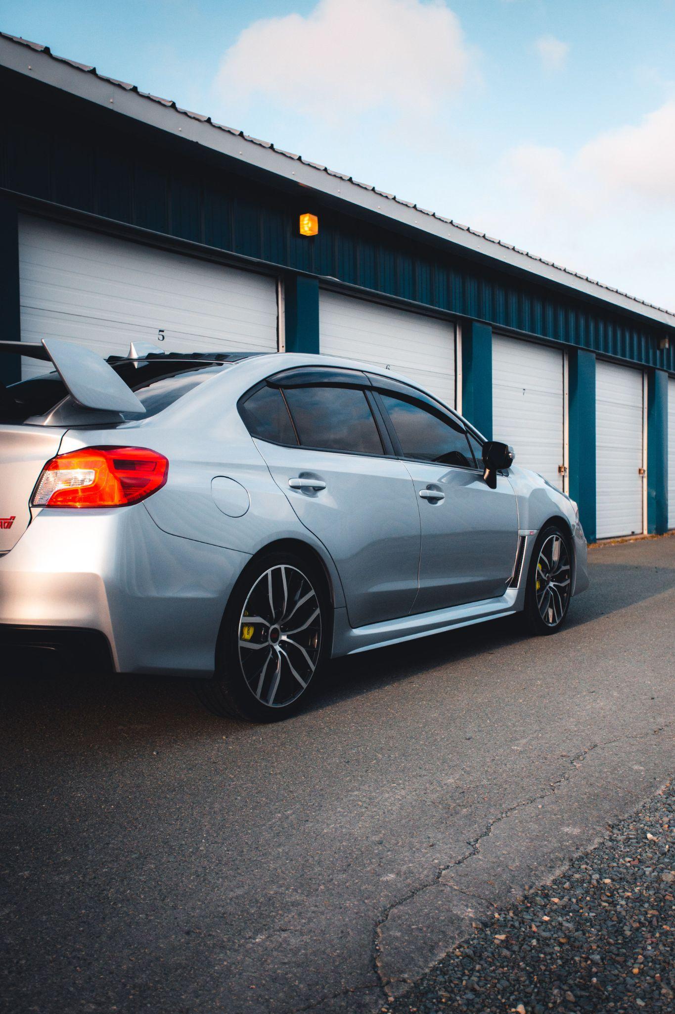 Car with professionally tinted windows