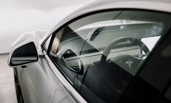 Professionally tinted vehicle by a window tint shop in California