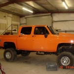 truck with tinted windows