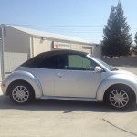 vw bug with tinted windows